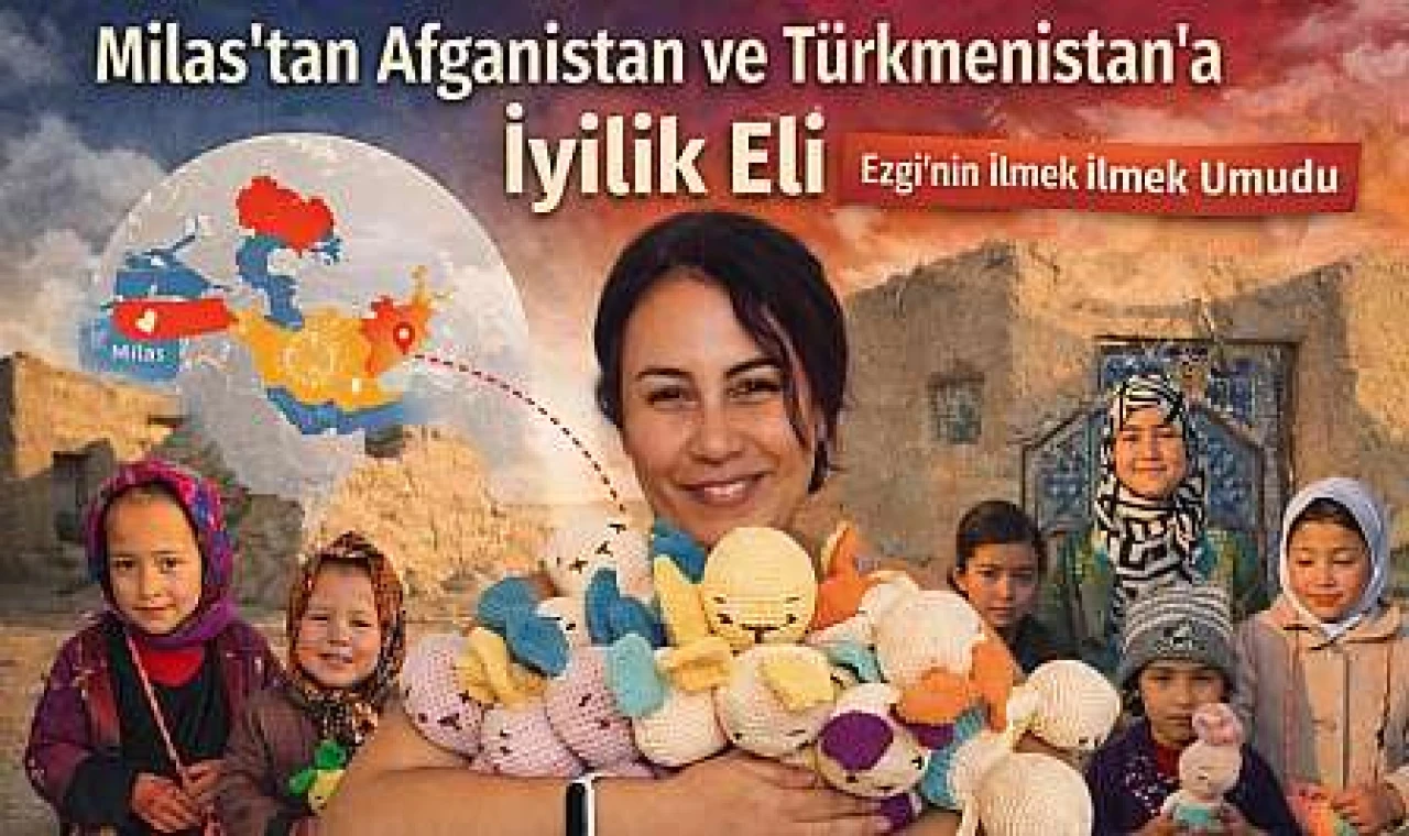 Milas'ın Gururu Ezgi: 350 Çocuğun Yüzünü Güldüren İyilik Hareketi