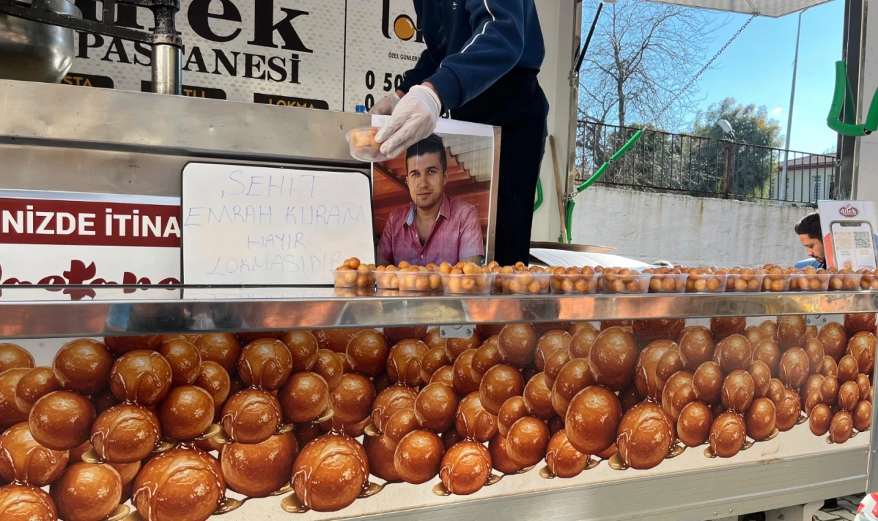 Milas’ta Duygulandıran Vefa: Engelli Vatandaştan Şehit Emrah Kuran Anısına Lokma Hayrı