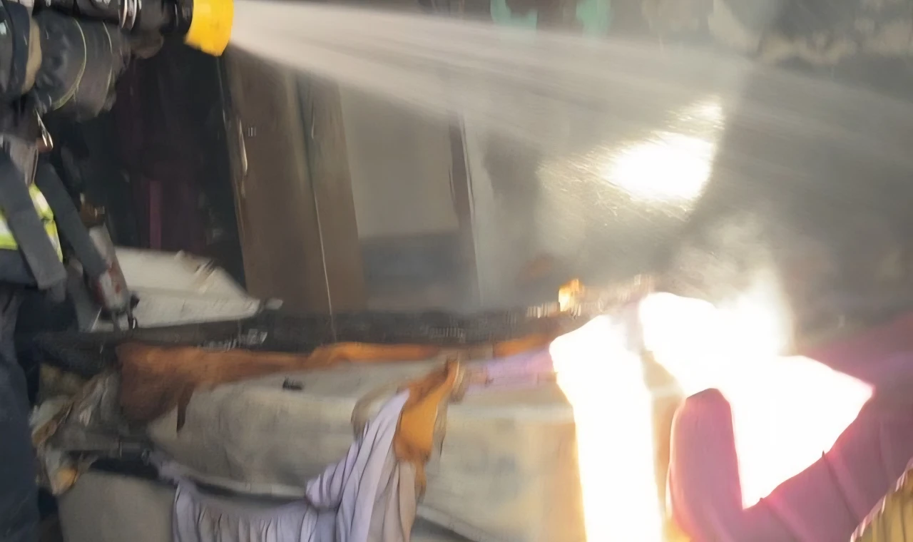 Milas’ta Ev Yangını Paniğe Neden Oldu