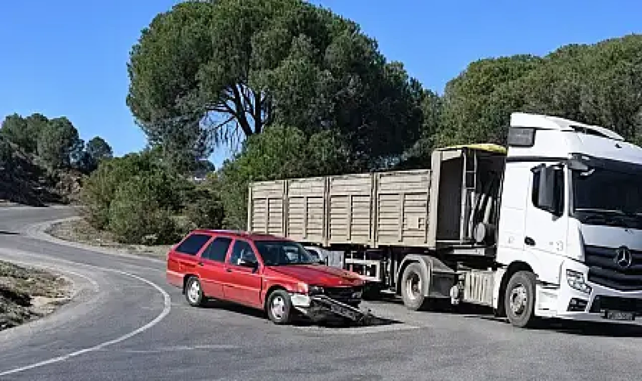 Milas Labranda Yolunda Korkutan Kaza