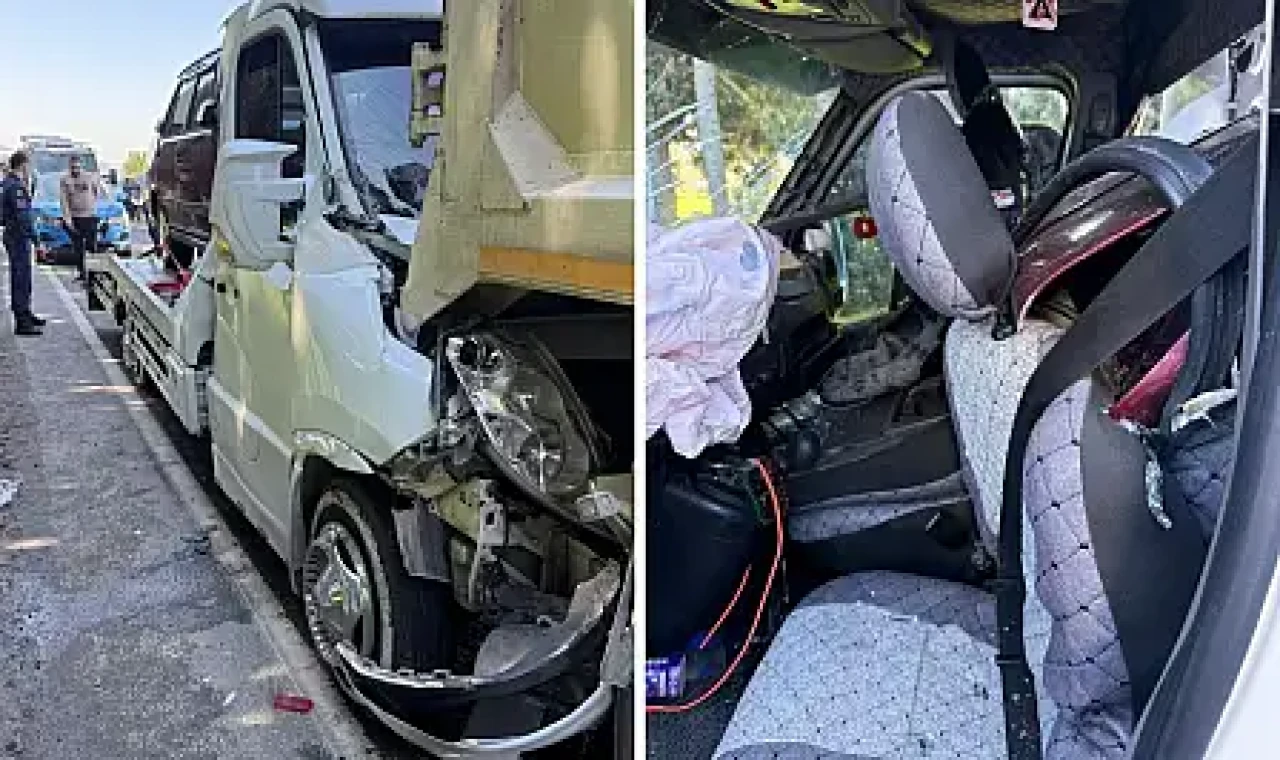 Milas Girişinde Feci Kaza: Çekici Tırın Altına Girdi!