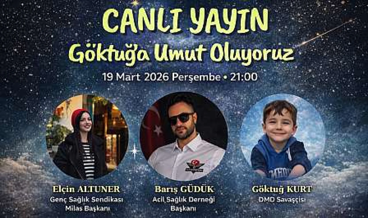 Milas'ta DMD Hastası Göktuğ İçin Yardım Seferberliği