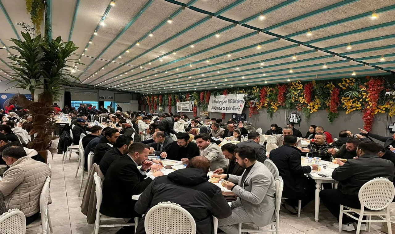 Milas’ta İftar Buluşması: Sivaslılar Aynı Sofrada Bir Araya Geldi