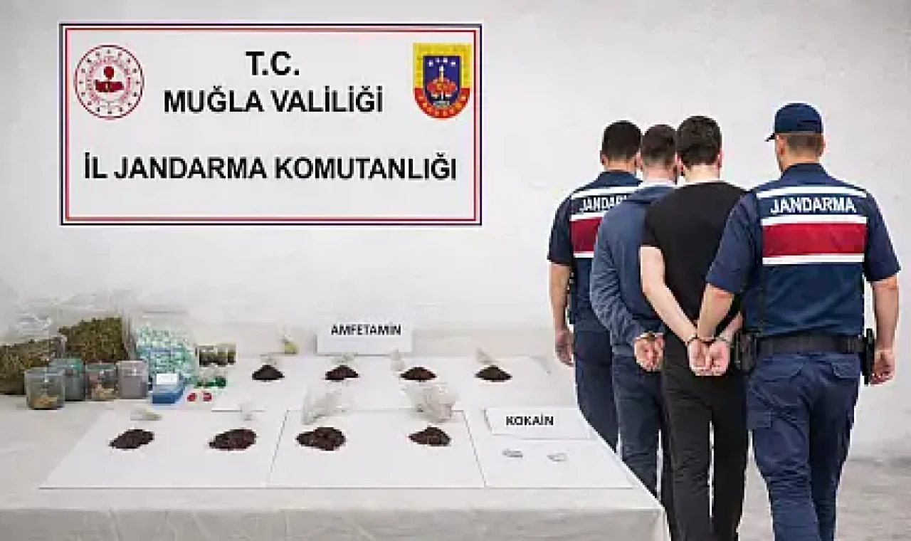 Muğla'da narkotik operasyonları: 25 şüpheli yakalandı
