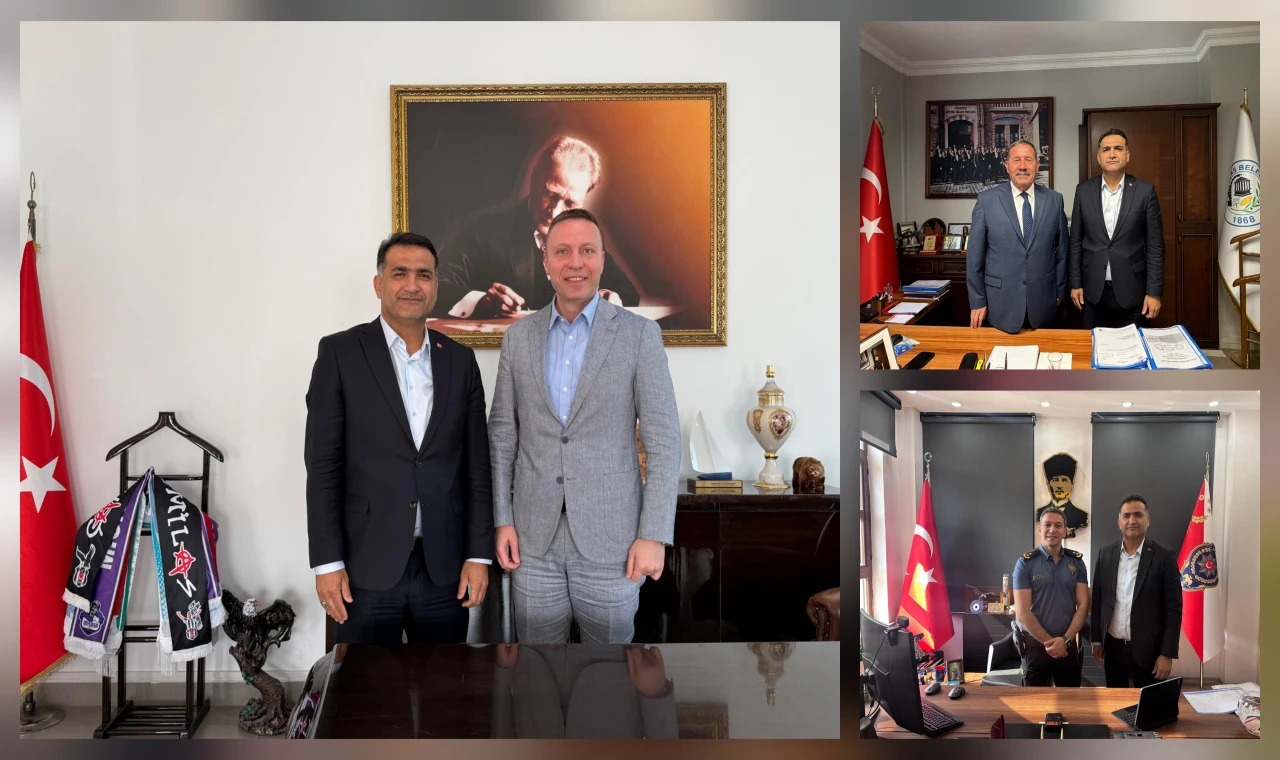 AK Parti Milas İlçe Başkanı Akyer’den Kurumlara Ziyaret Programı