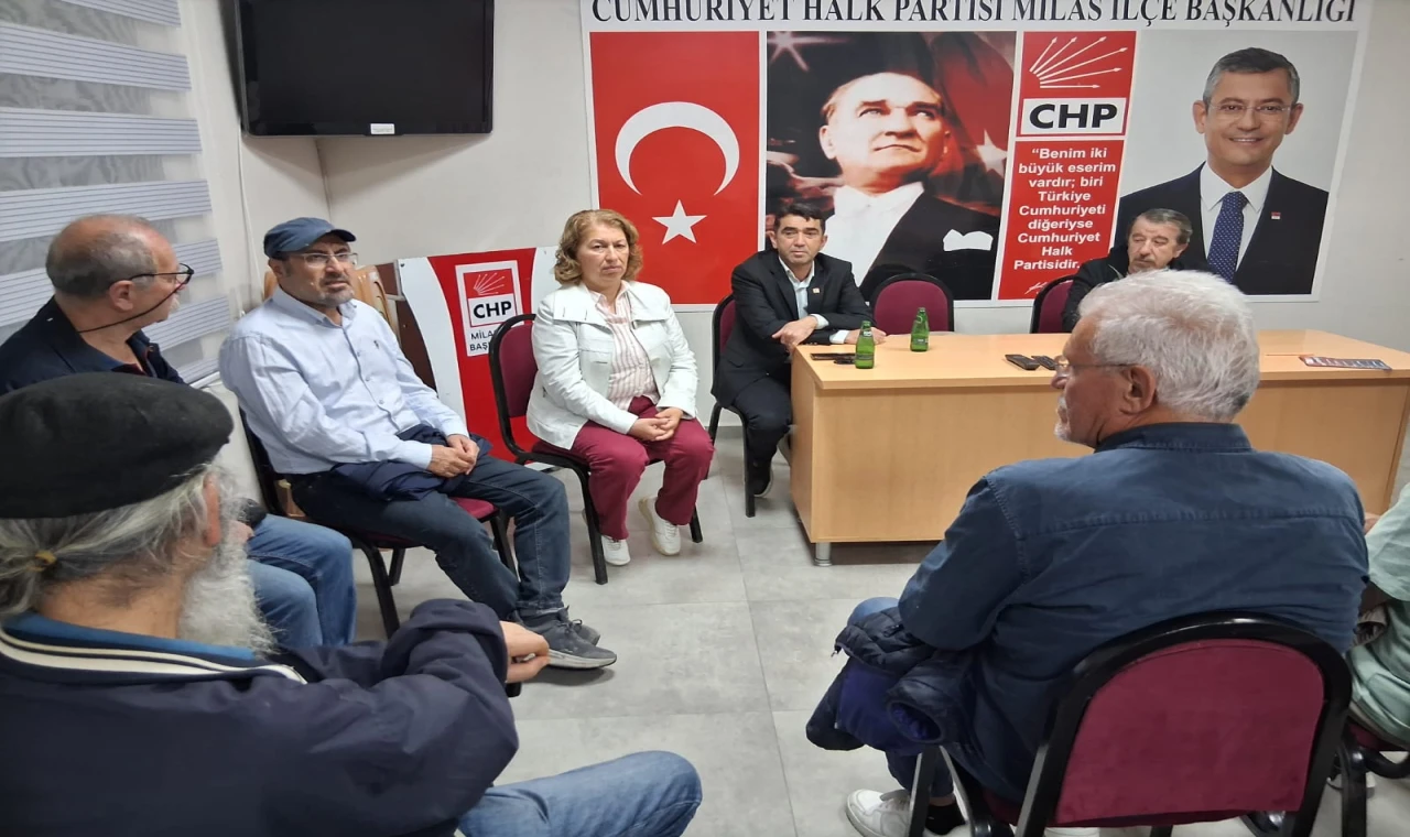 Milas 78'liler, Mutlak Butlan İçin CHP Milas İlçe Yönetimini Ziyaret Etti