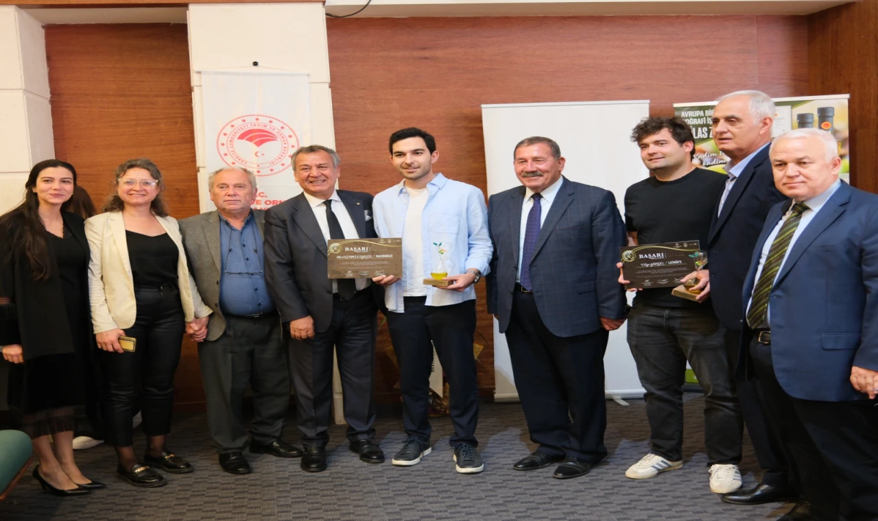 MUĞLA’DA 7. ZEYTİNYAĞI KALİTE YARIŞMASI ÖDÜLLERİ SAHİPLERİNİ BULDU