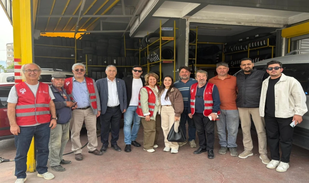 SANAYİ ESNAFI SORUNLARINI CHP HEYETİNE ANLATTI