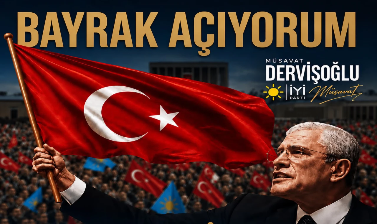 İYİ Parti Milas İlçe Başkanlığı'ndan Ankara Çağrısı: 27 Haziran’da Tandoğan Meydanı’nda Dev 'Bayrak Açıyorum' Mitingi
