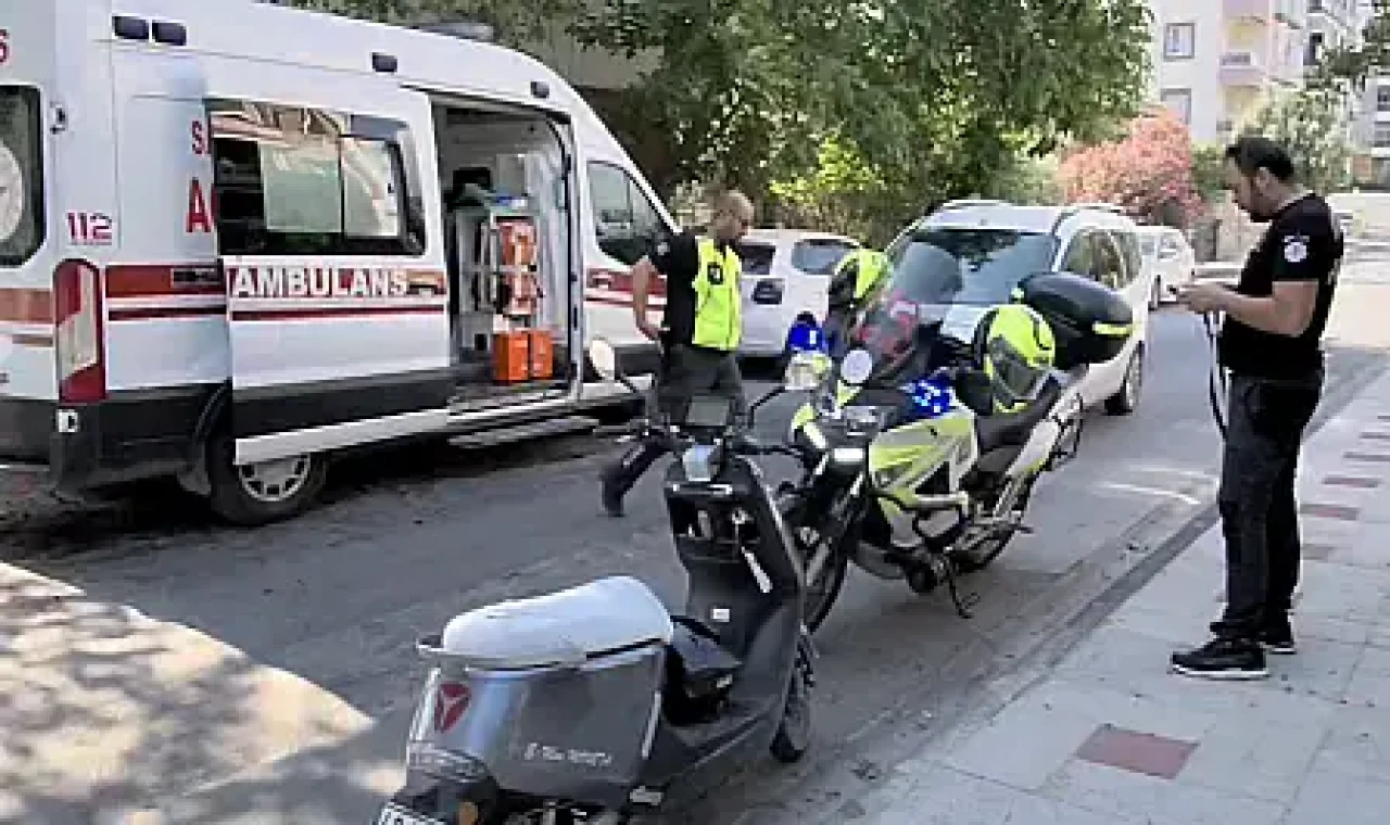Milas'ta motosikletler kafa kafaya çarpıştı: 2 yaralı