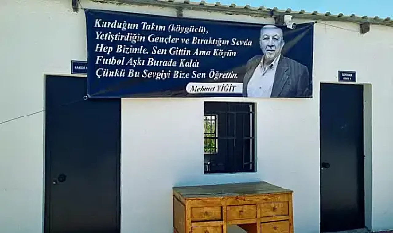 Şehit Emrah Kuran Futbol Turnuvası'nda Mehmet Yiğit'e anlamlı vefa