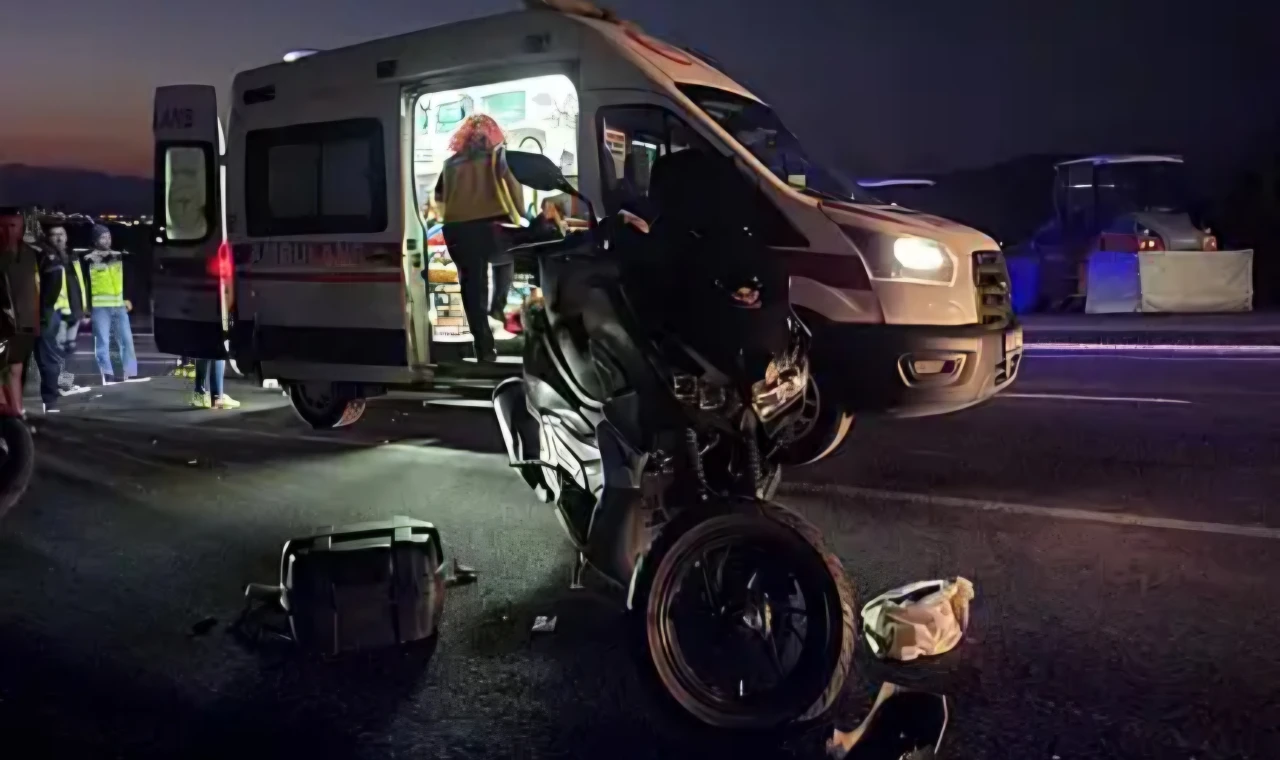 Milas-Yatağan Karayolunda Motosiklet Kazası: 2 Yaralı