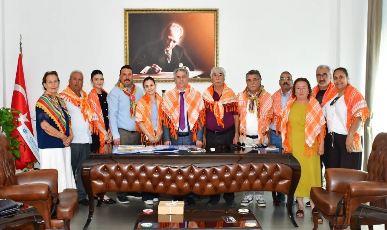 Milas Yörük Türkmen Kültür Derneği'nden Kaymakam Dr. Vural Karagül'e Hayırlı Olsun Ziyareti