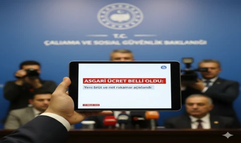 Asgari Ücret Belli Oldu! Milyonların Beklediği Karar Açıklandı