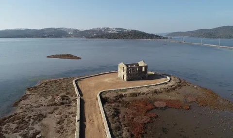 Flamingolar Tuzla Sulak Alanına Göç Etmeye Başladı