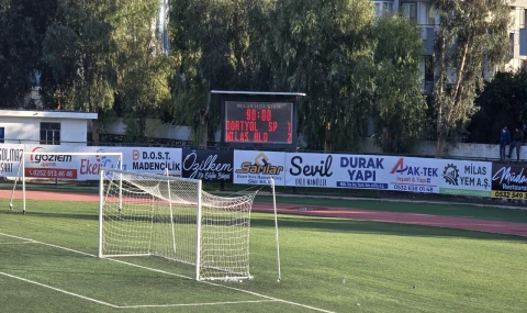 Milas Derbisinde Kazanan Milas Spor