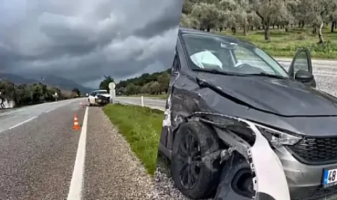 Milas-Söke Karayolunda Korkutan Kaza: 1 Yaralı