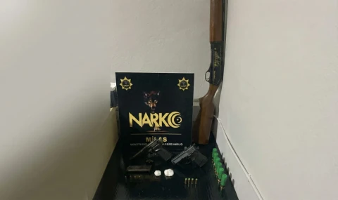 Milas’ta Narkotik Operasyonu: Uyuşturucu ve Silah Ele Geçirildi