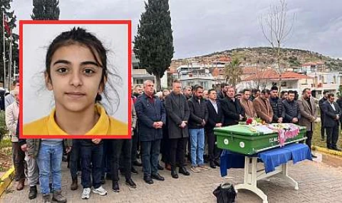 Milas'ı Yasa Boğan Veda: 11 Yaşındaki Öykü Toprağa Verildi