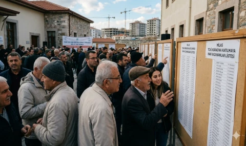 Milas’ta TOKİ Kurasına Katılacak İsimler Belli Oldu