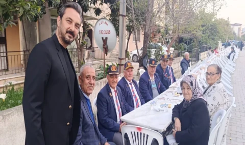 Gaziler ve Vatandaşlar Milas’taki İftar Programında Buluştu