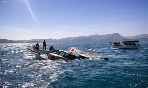 Güvercinlik'te korku dolu anlar: Tekne battı, yolcular kurtarıldı