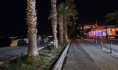 Milas Güllük'te sokak lambaları yanmıyor: Mahalle karanlığa büründü