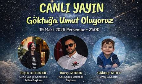 Milas'ta DMD Hastası Göktuğ İçin Yardım Seferberliği