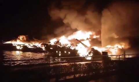 Yalıkavak Marina’da Geceyi Aydınlatan Felaket: 5 Lüks Yat Alevlere Teslim Oldu