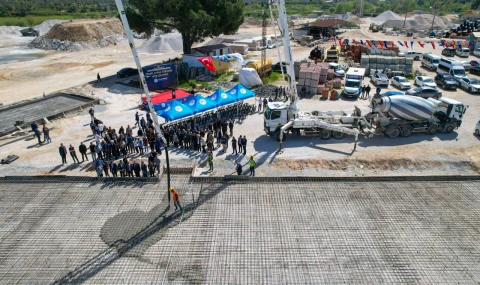 FEN İŞLERİ MÜDÜRLÜĞÜ BİNASININ TEMELİ TÖRENLE ATILDI