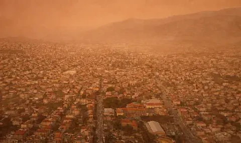 Milas'a Afrika'dan toz bulutu geliyor