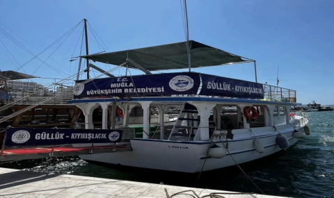 Kıyıkışlacık - Güllük Deniz Seferleri 16 Mayıs İtibariyle Başladı!