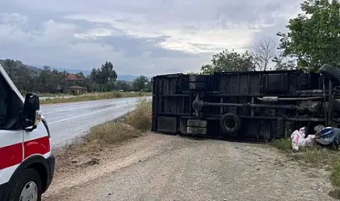 Milas Ekindere'de kamyon kazası: 1 sürücü yaralandı