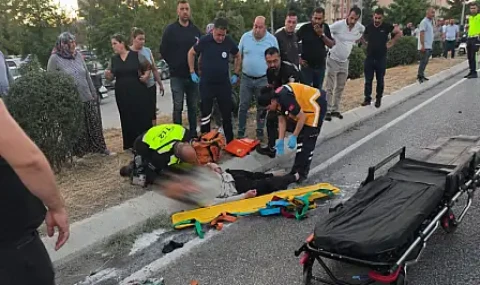 Milas'ta elektrikli bisiklete otomobil çarptı: 1 yaralı