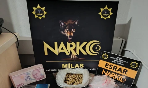 Milas'ta Narkotik Operasyonu: Zehir Taciri 2 Şüpheli Tutuklandı