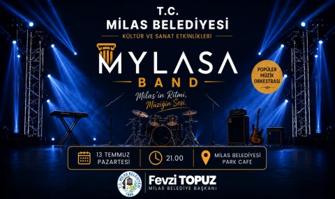Milas Belediyesi’nden Yaz Akşamlarına Müzik Dolu Buluşma