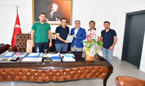 Jeoloji Mühendisleri Odası Milas Temsilciliği’nden Kaymakam Karagül’e Ziyaret