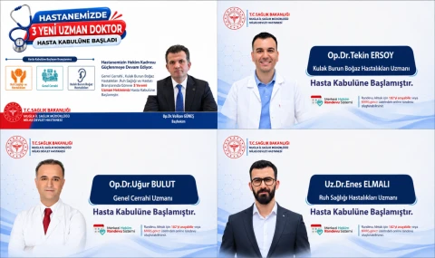 Milas Devlet Hastanesi’nde Hekim Kadrosu Güçleniyor: 3 Yeni Uzman Doktor Hasta Kabulüne Başladı